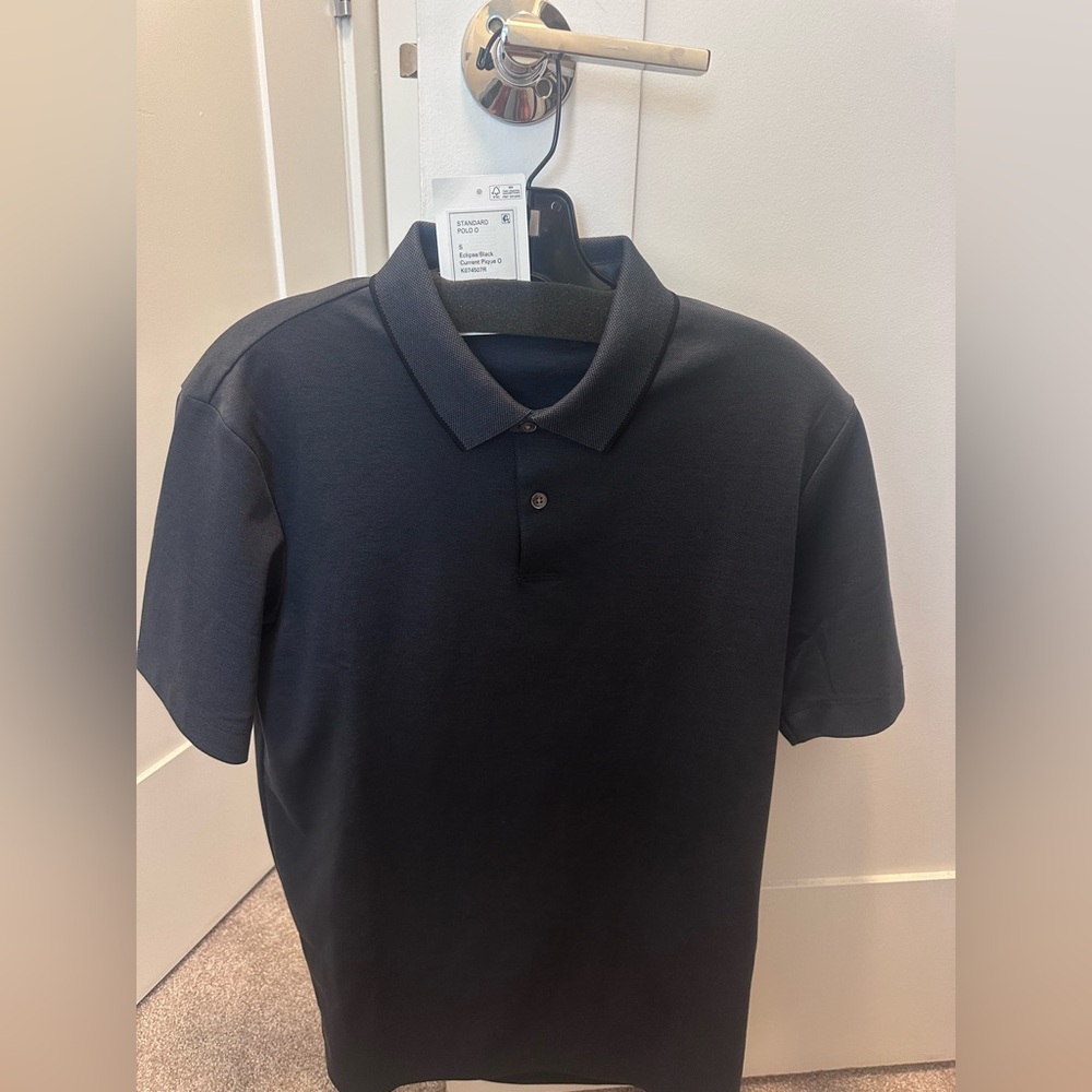 Standard Polo - Eclipse/Black Current Pique O